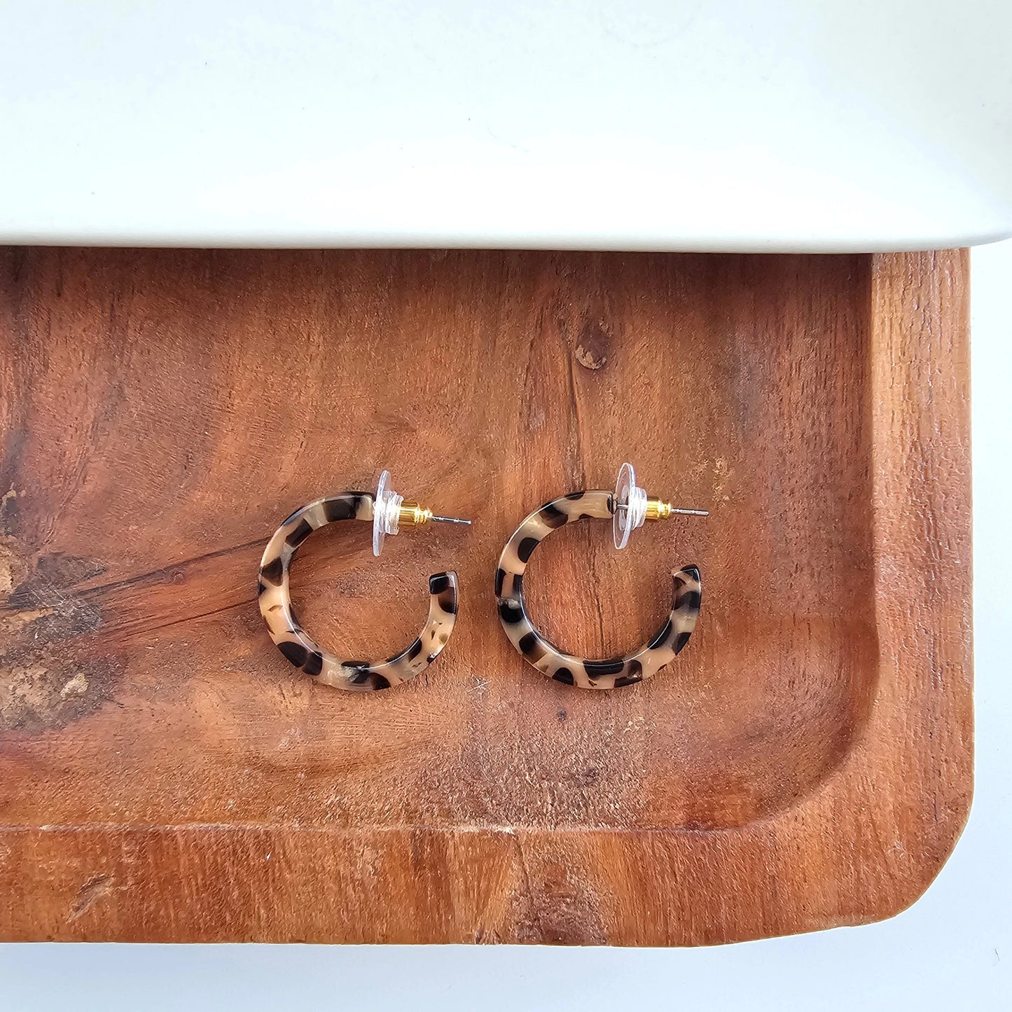 Leopard Cam Mini Hoops