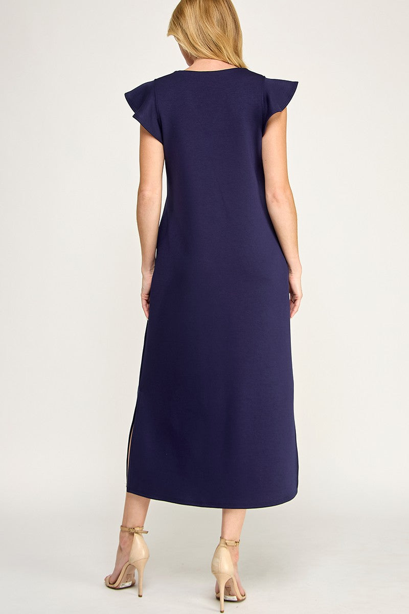 Navy Bliss Maxi Dress