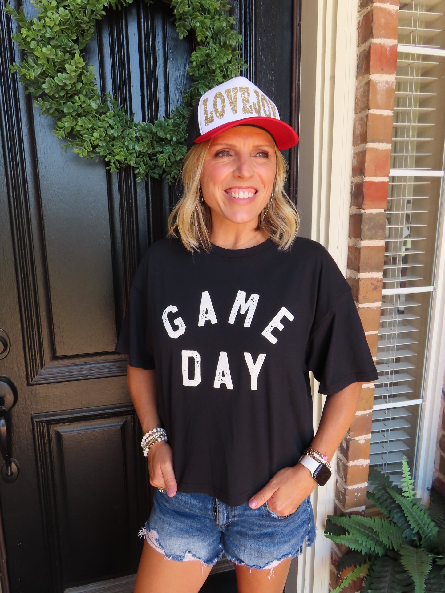 Game Day Long Crop Top