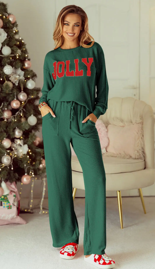 Jolly Ribbed Lounge Set