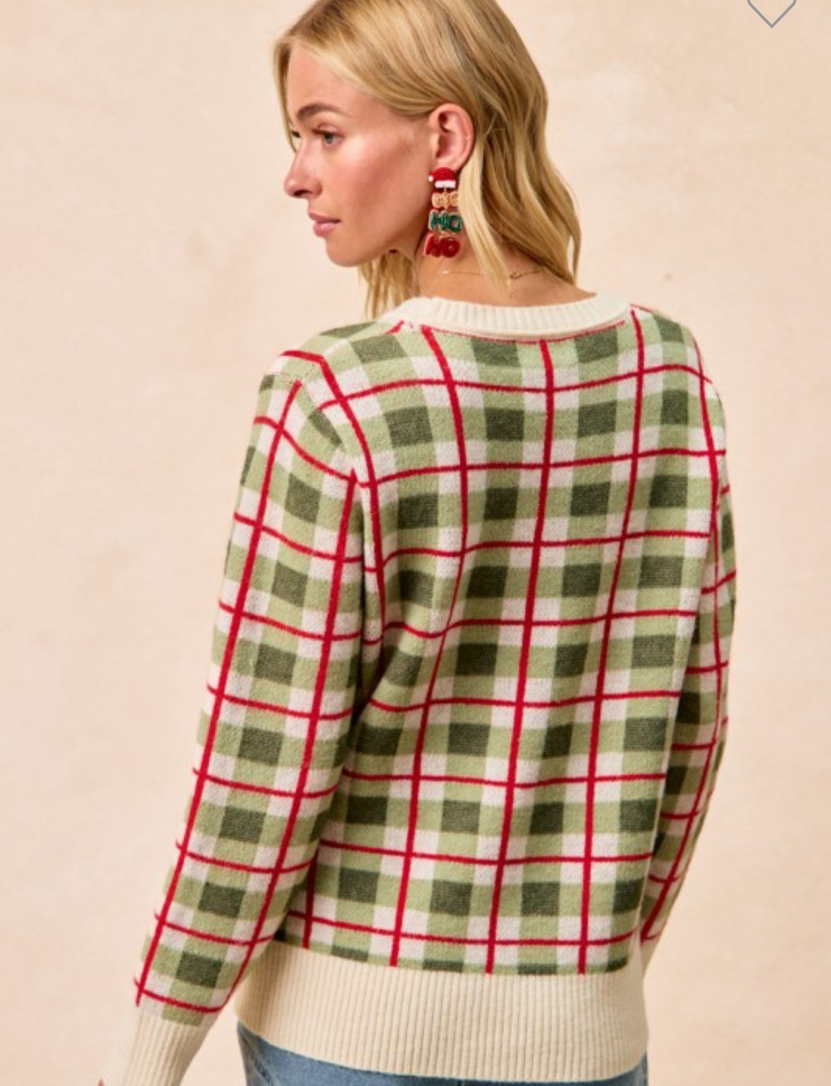 Hallmark Plaid Sweater