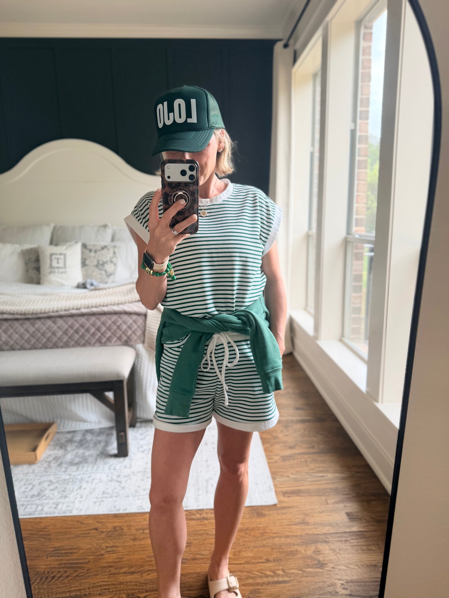 Zenana Ballpark Stripe Set