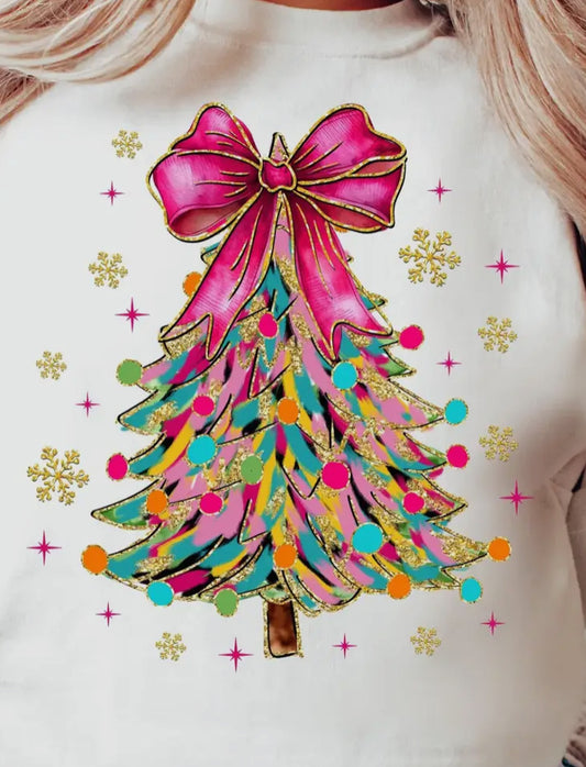Watercolor Christmas Tee