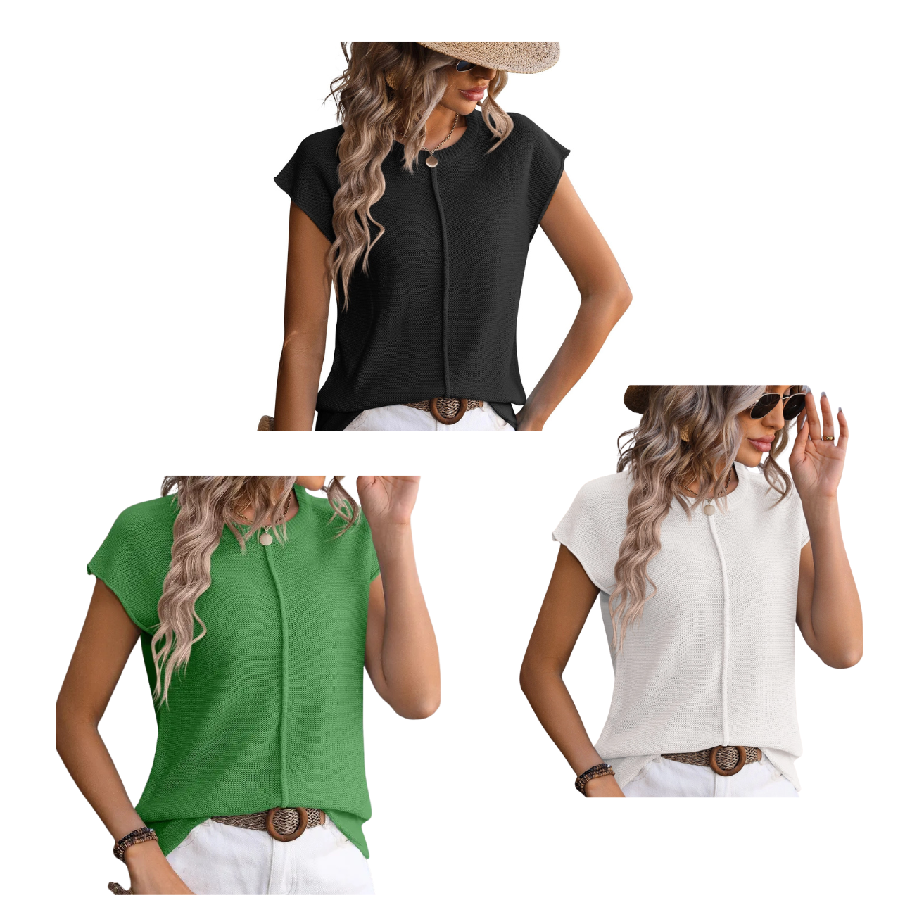 Sideline Chic Sweater Top (FINAL SALE)