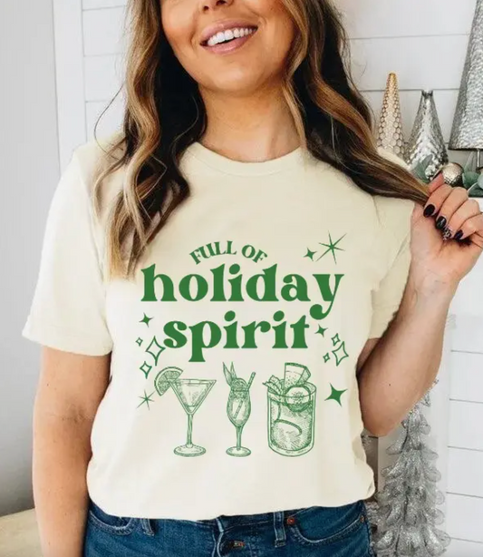 Full of Holiday Spirit Tee