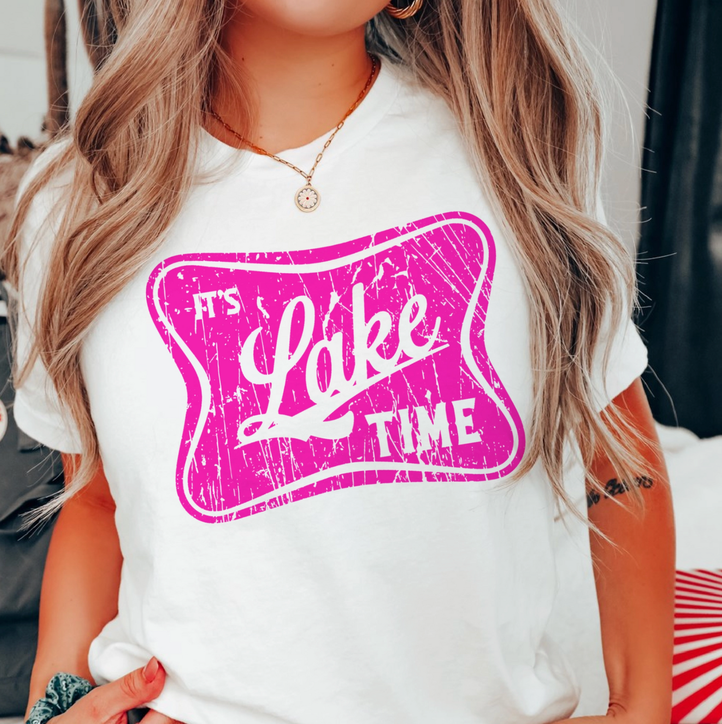 Vintage Lake Life Summer Tee