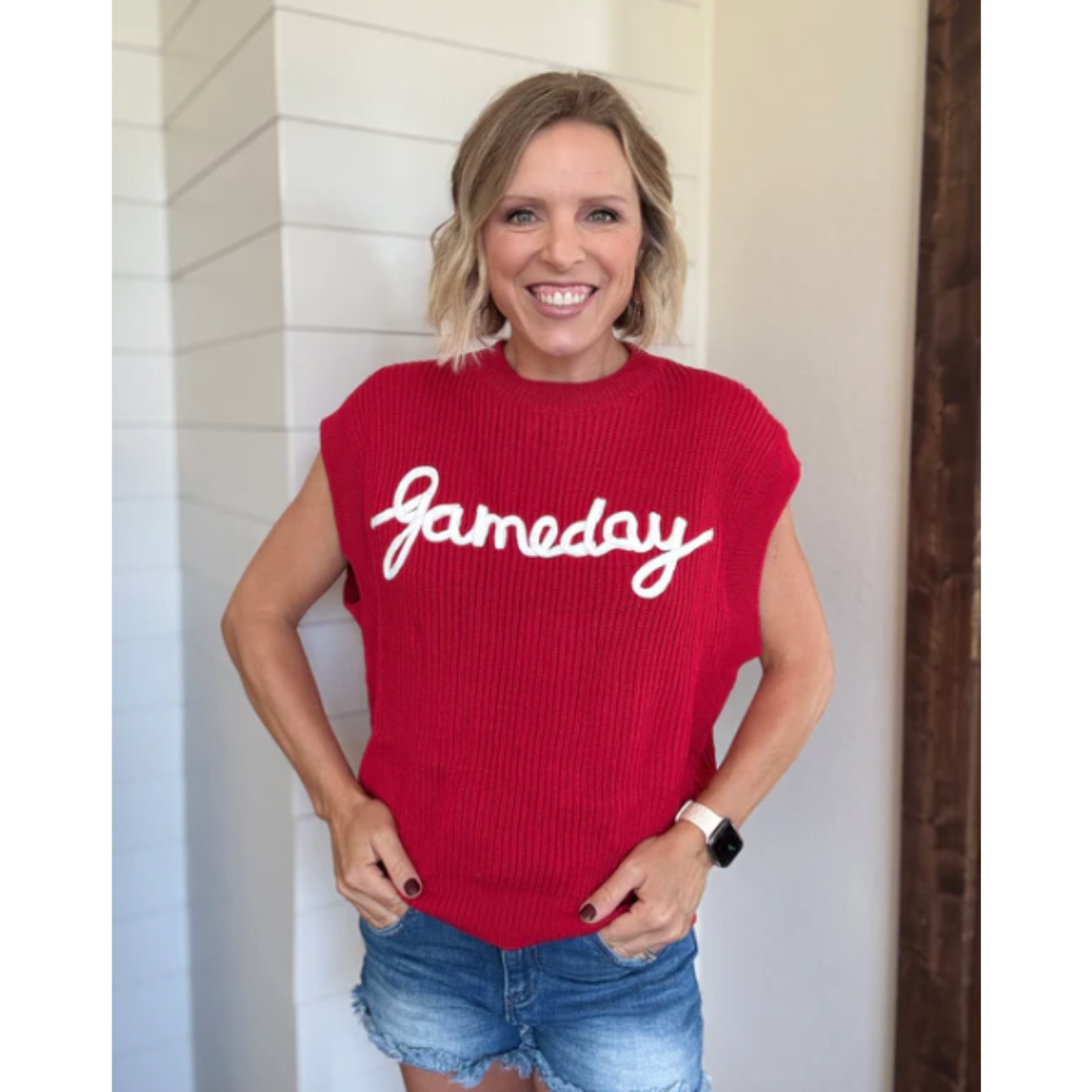 Missy Game Day Sweater Vest