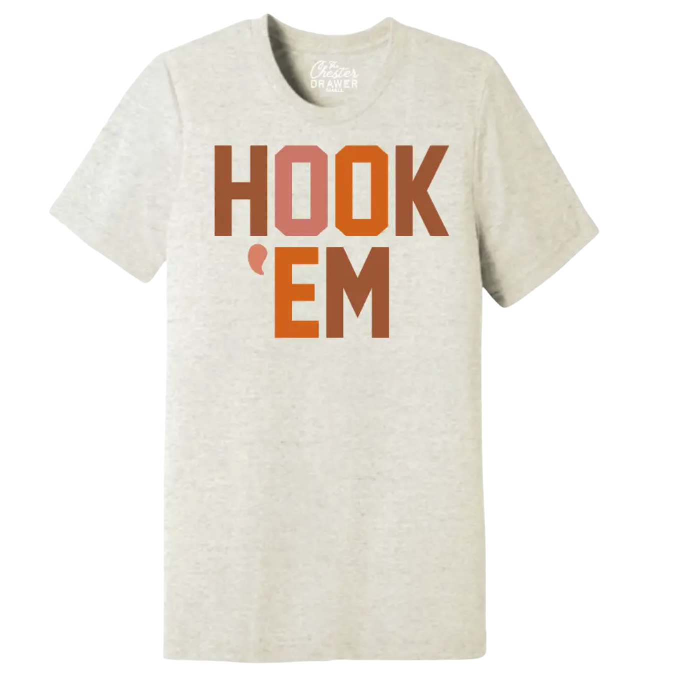 Hook 'Em Block Tee