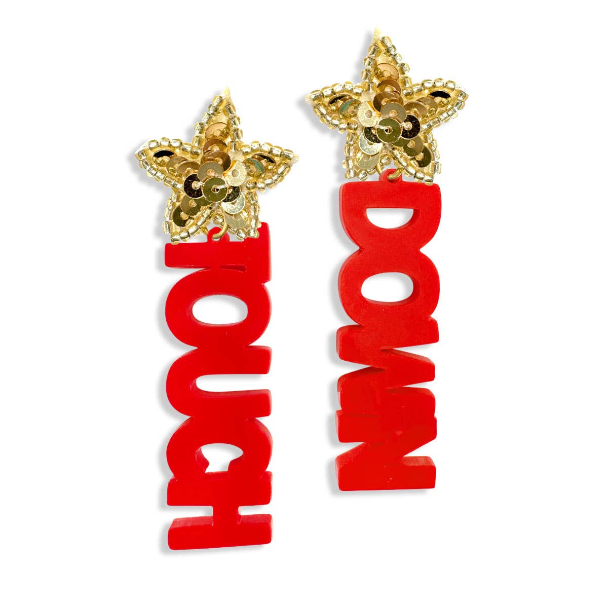 Touchdown Earrings (Multiple Colors)