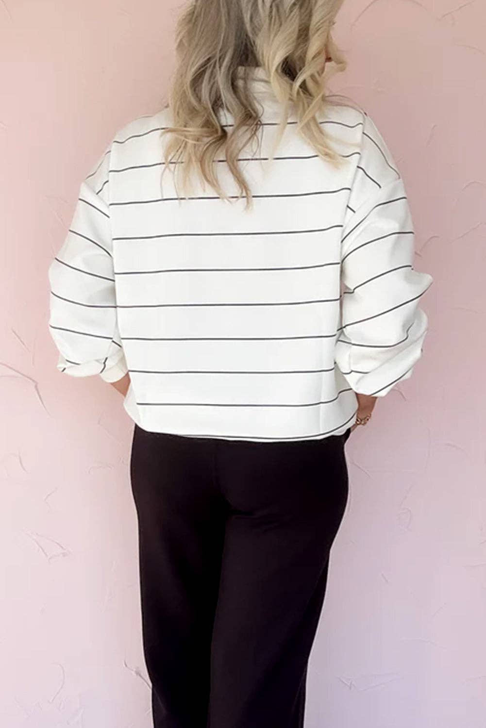 Jennifer Striped Pullover
