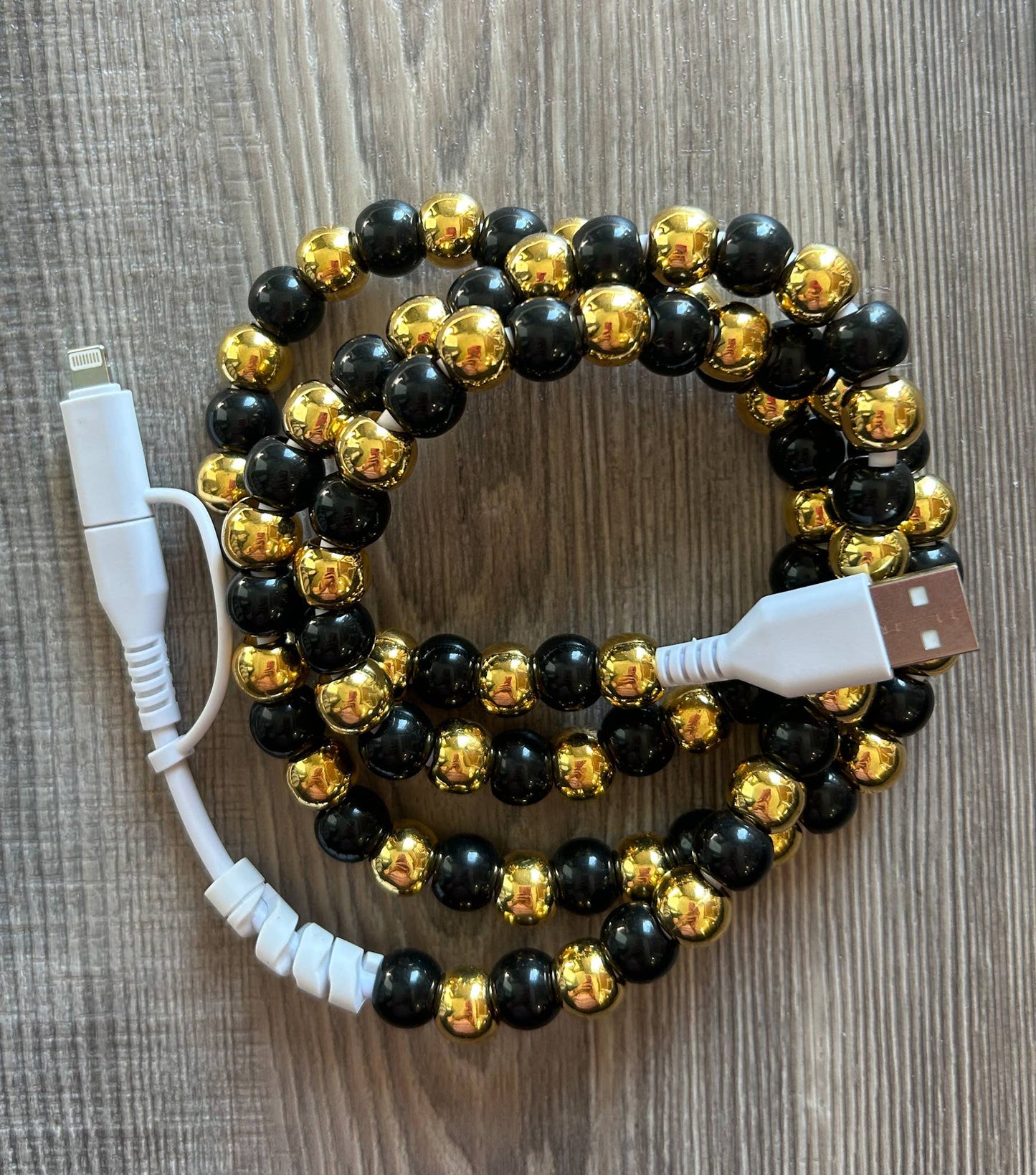 Game Day Phone Cord with Lightening and USB-C