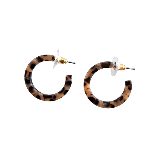 Leopard Cam Mini Hoops