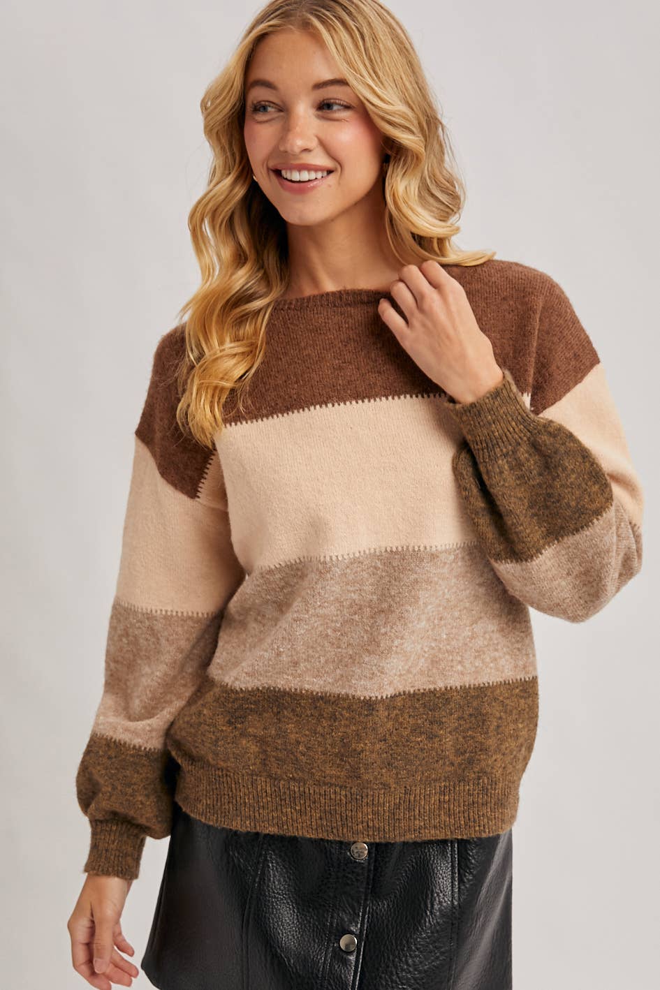 Carmen Colorblock Sweater