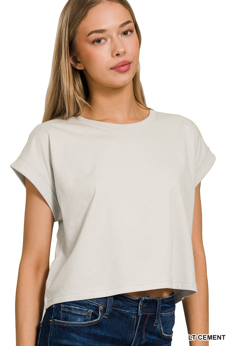 Basic Crop Tee