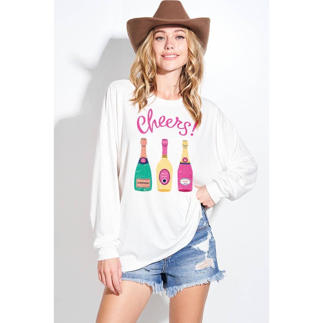 Cheers Oversized Top