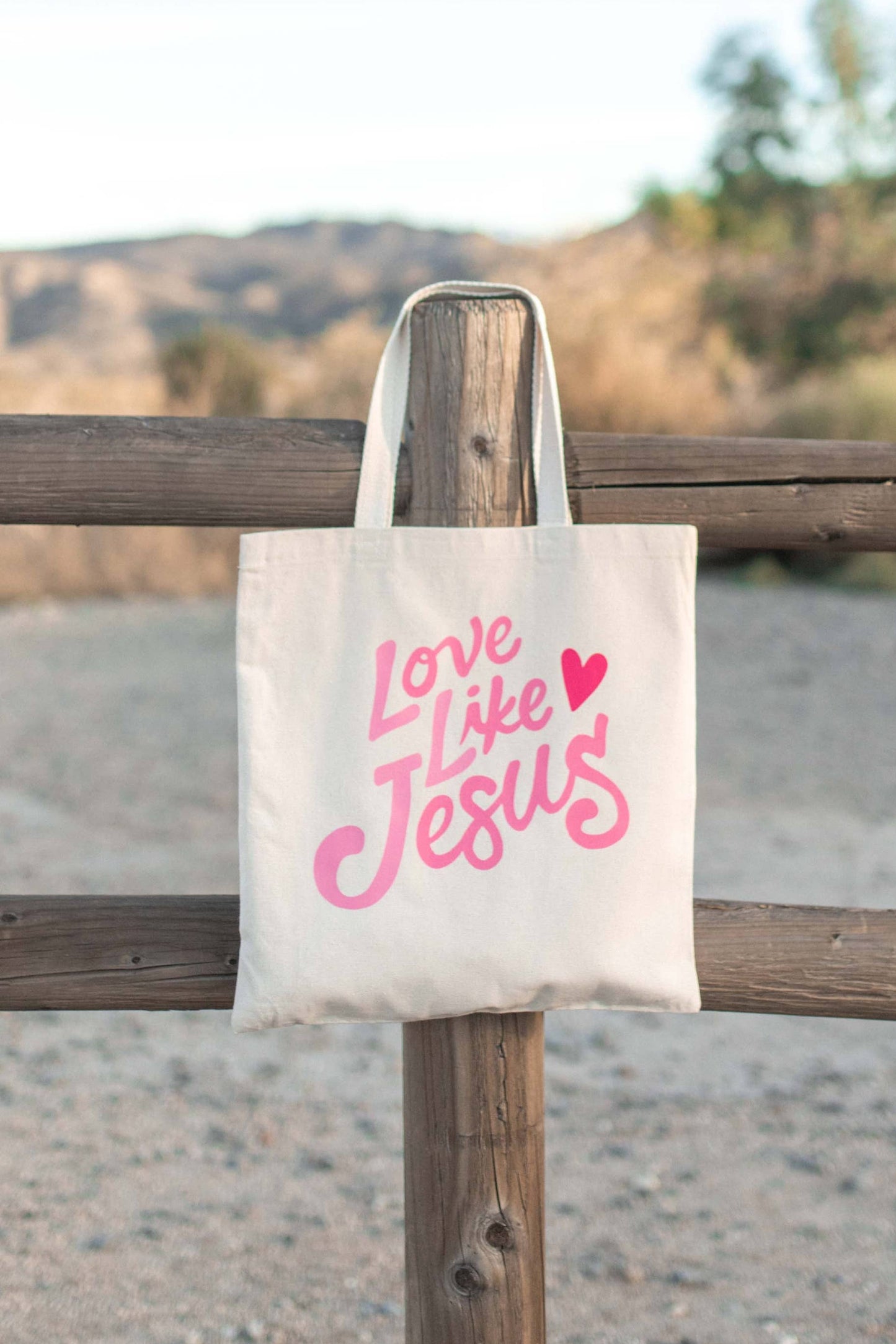 Love Like Jesus Tote Bag