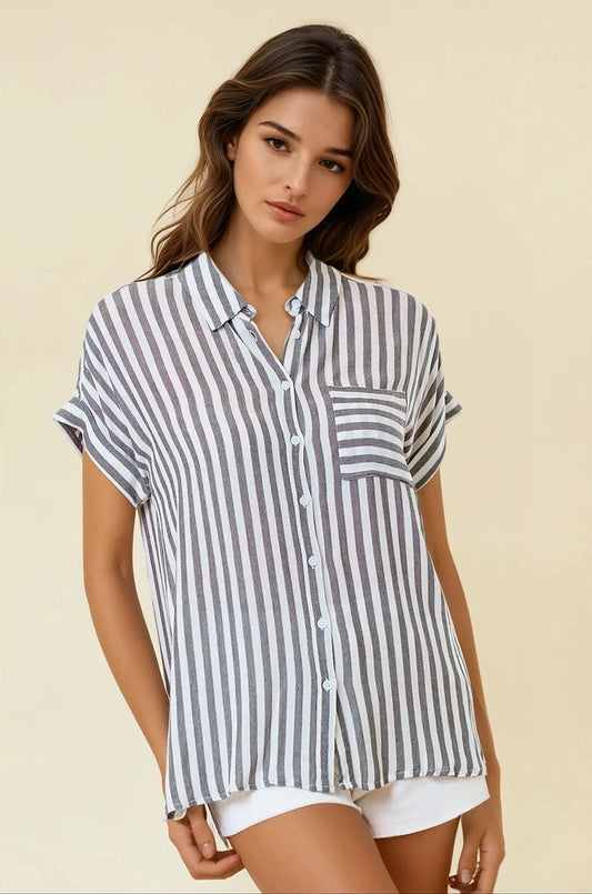 Sloane Stripe Top