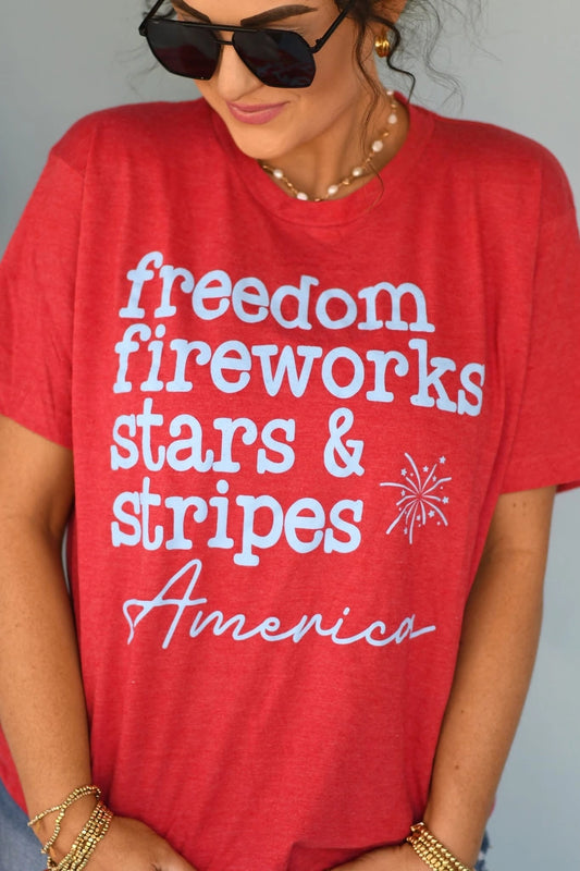 Freedom Fireworks Tee