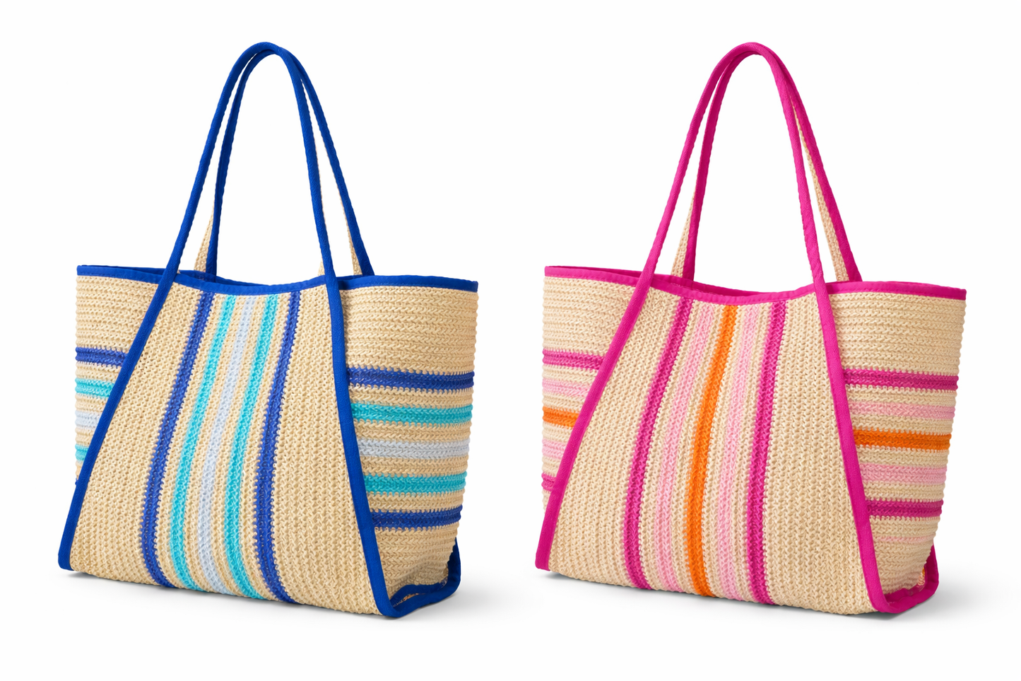 Coastal Breeze Stripe Tote