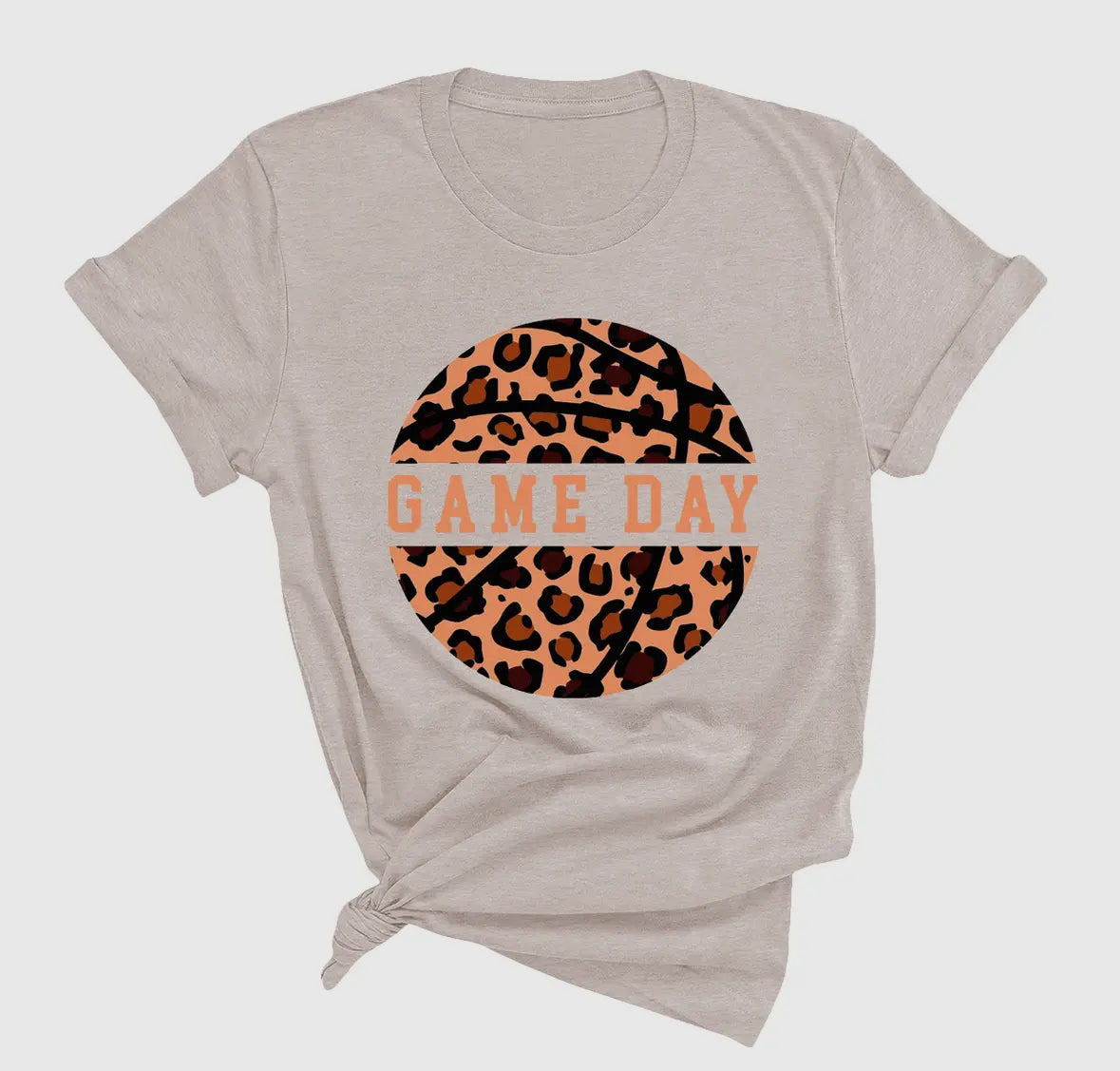 Leopard Basketball T-Shirt (multiple colors)