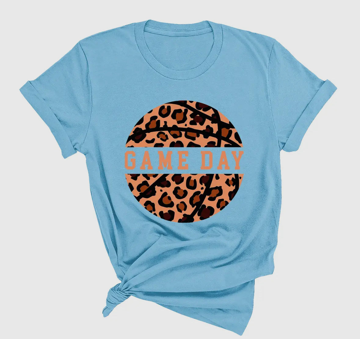 Leopard Basketball T-Shirt (multiple colors)