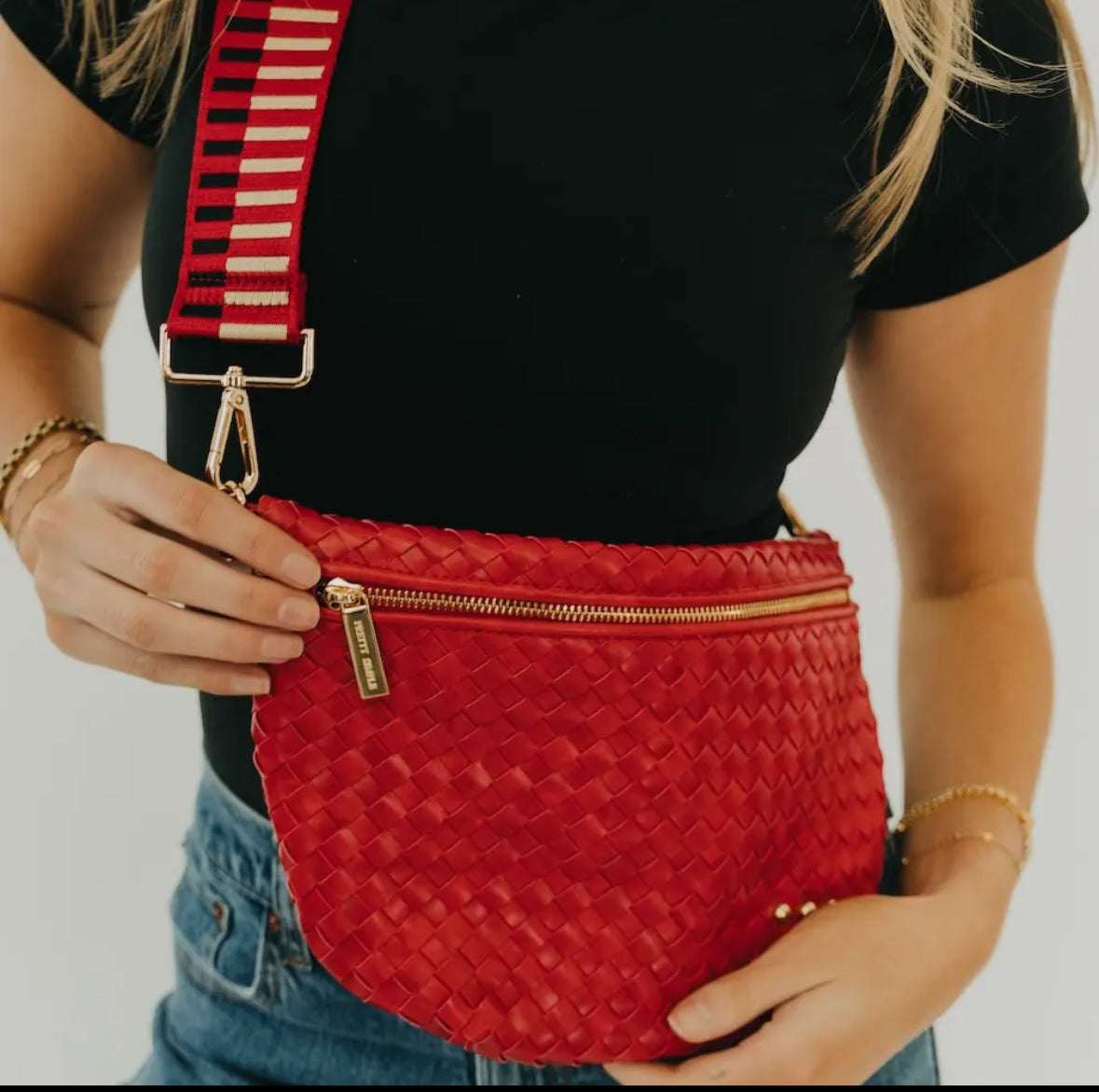 CeeCee Woven Bum Bag (Multiple Colors)