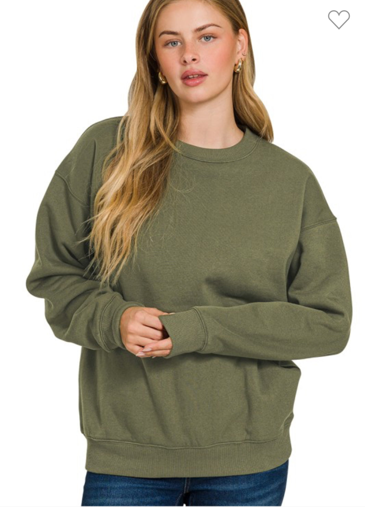 Not So Basic Fleece Sweatshirt