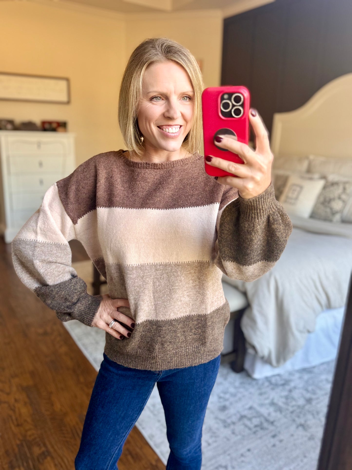 Carmen Colorblock Sweater