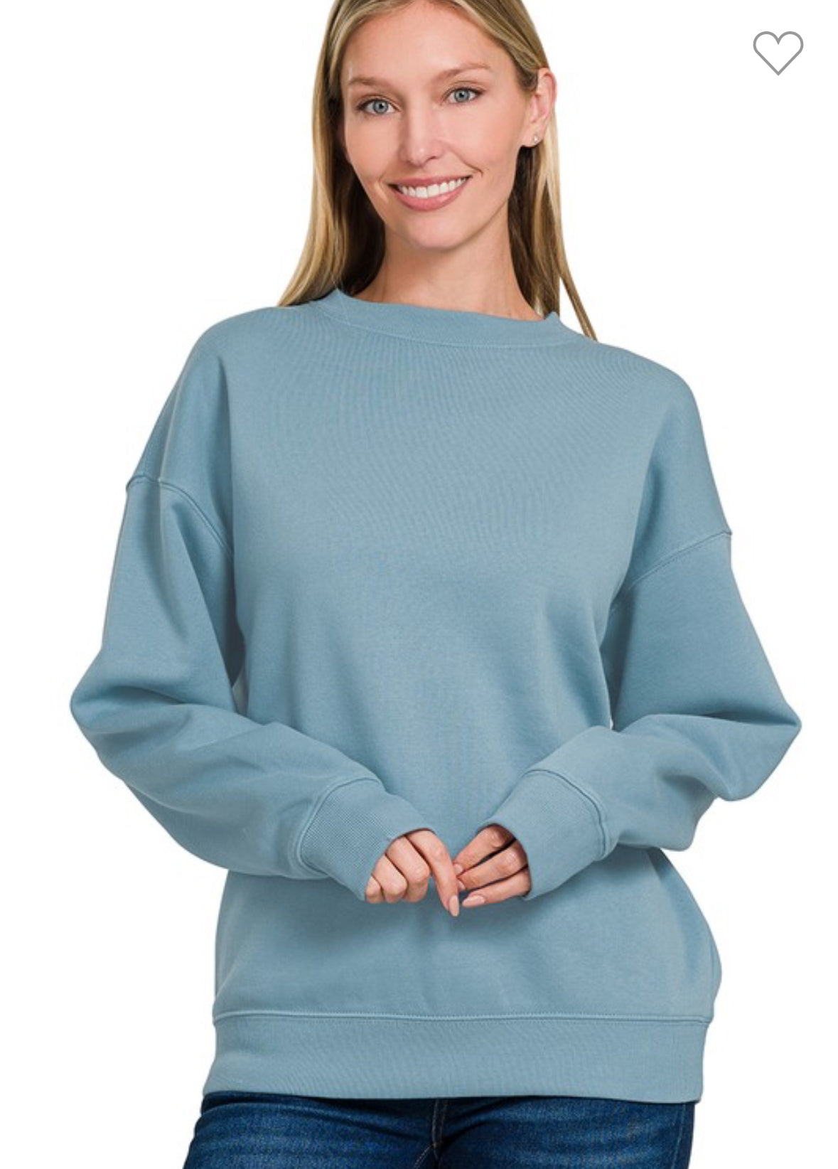 Not So Basic Fleece Sweatshirt
