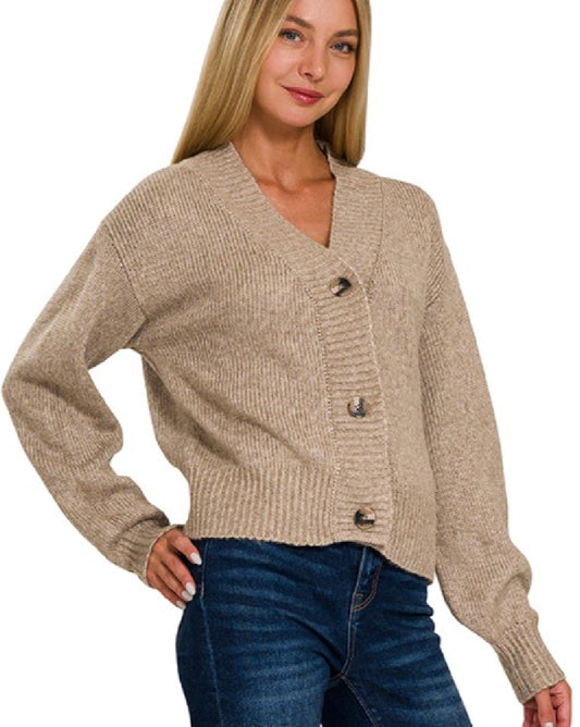 Shannon Button-Up Sweater