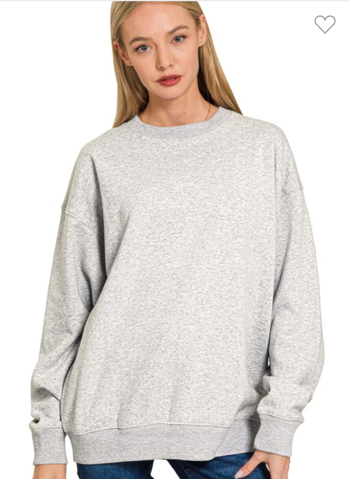 Not So Basic Fleece Sweatshirt