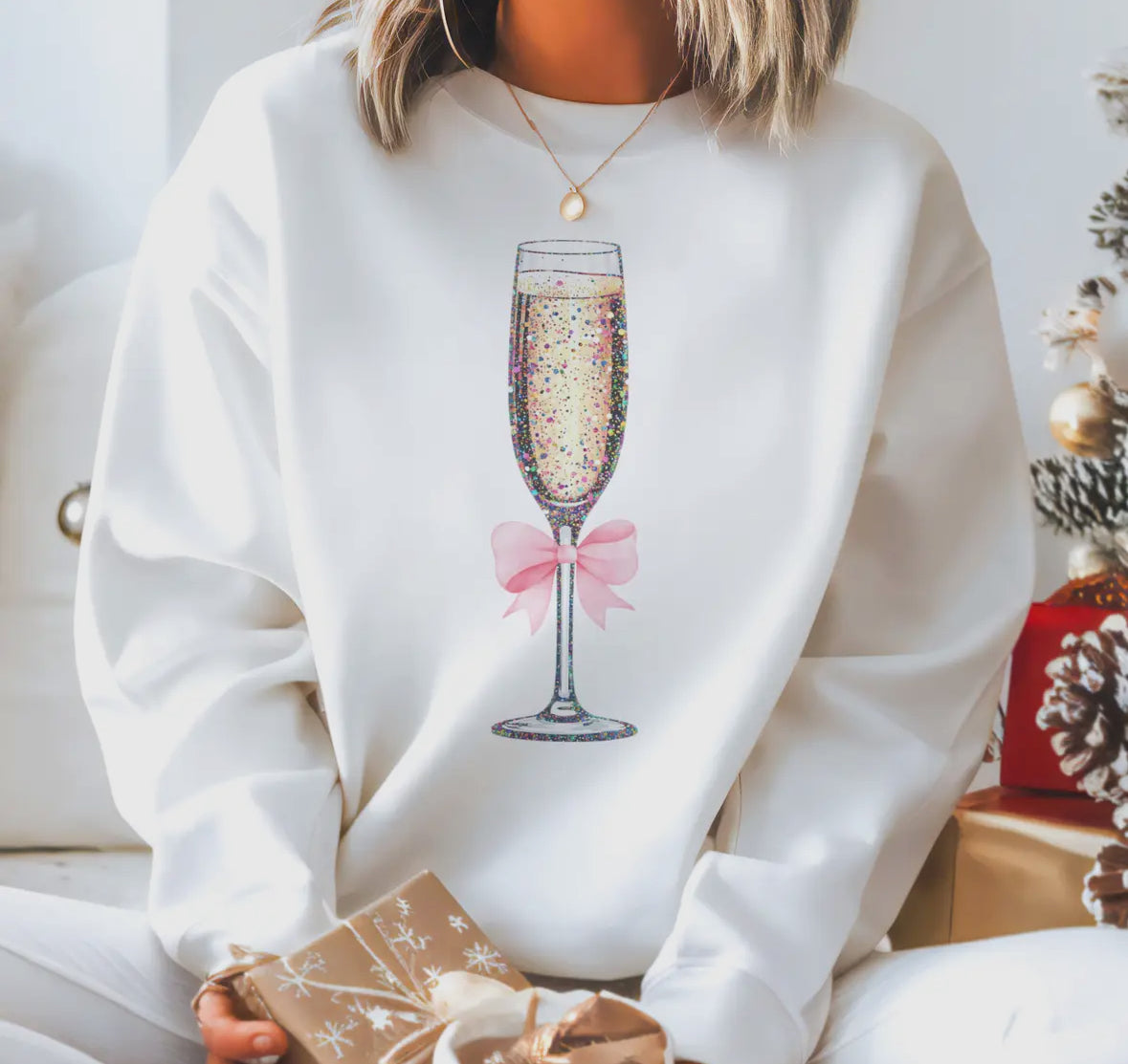 Champagne Toast Sweatshirt