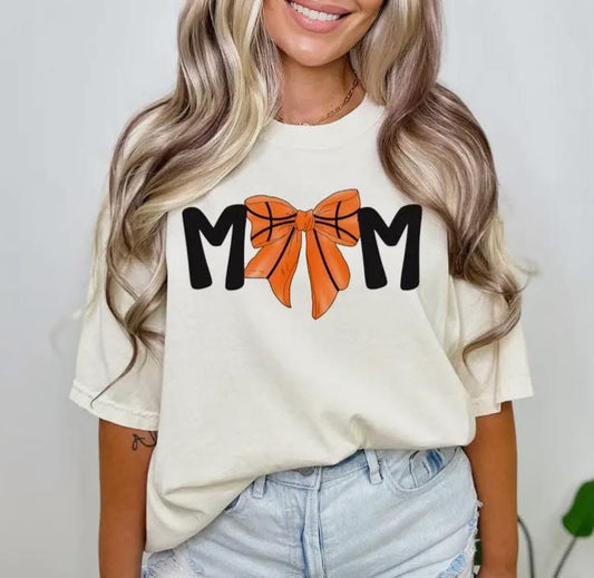 Sports Mom Bow Tee