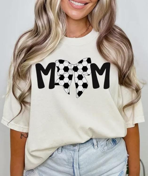 Sports Mom Bow Tee