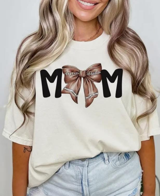 Sports Mom Bow Tee