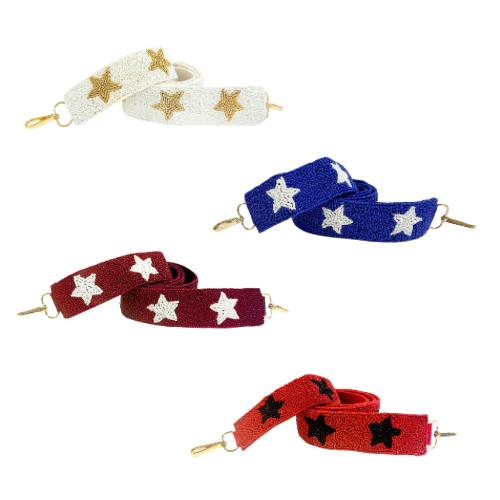 Star Beaded Crossbody Strap (Multiple Colors)