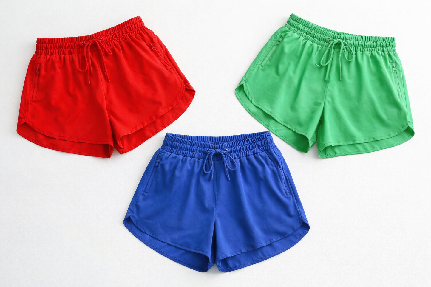 Drapey Mini Active Shorts