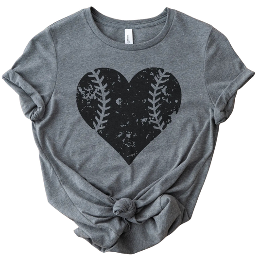 Baseball Heart Tee