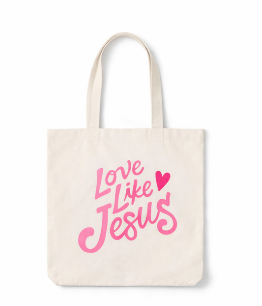 Love Like Jesus Tote Bag