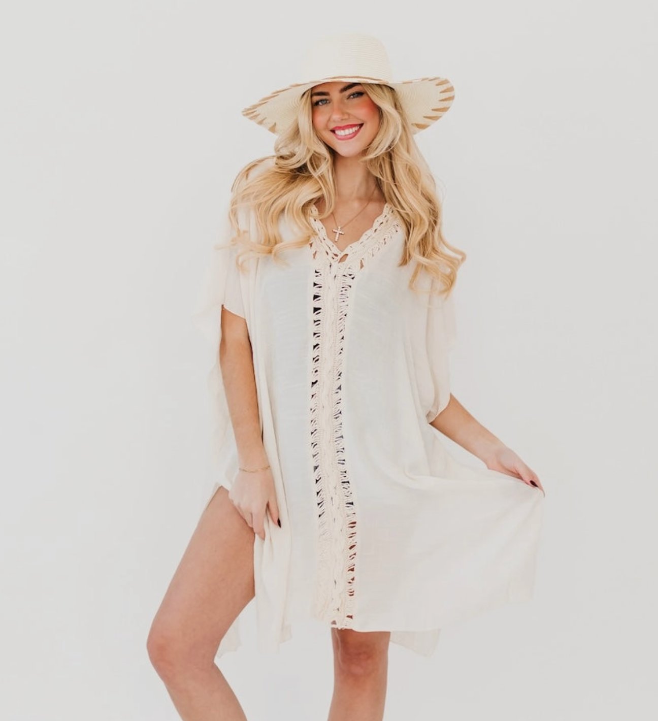 Sunday in Naples Crochet Kimono