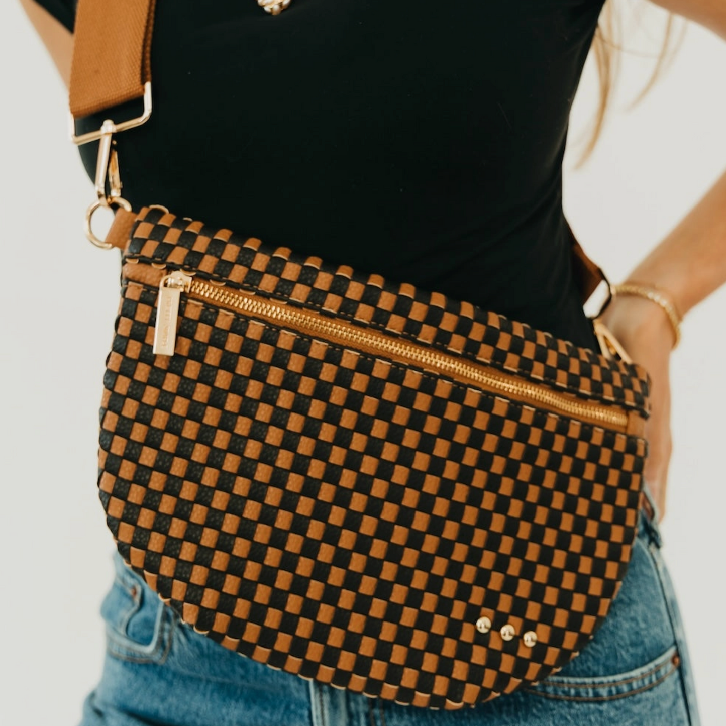 CeeCee Woven Bum Bag (Multiple Colors)