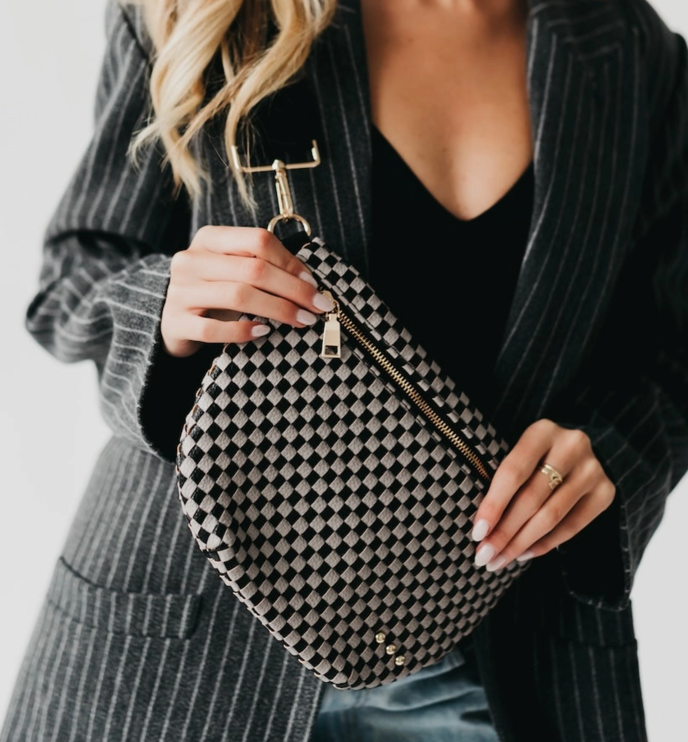 CeeCee Woven Bum Bag (Multiple Colors)