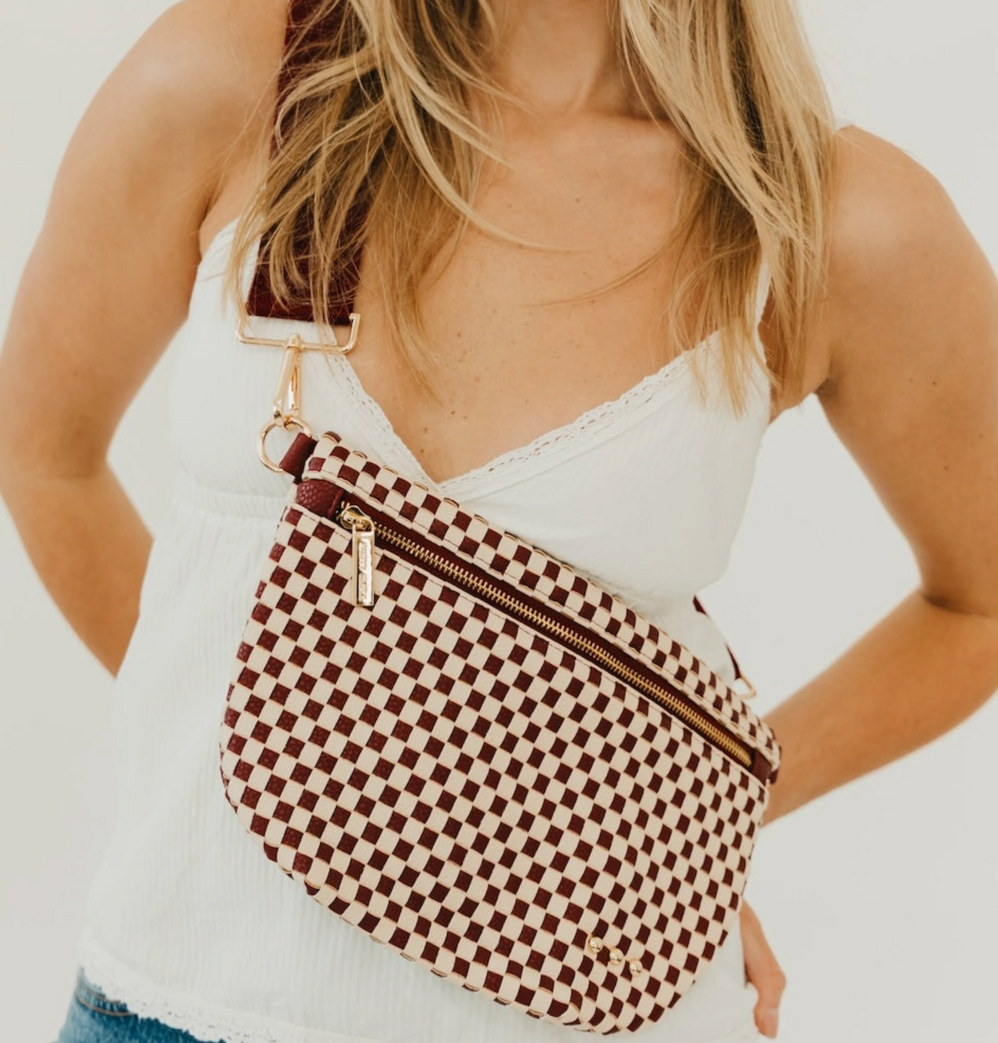 CeeCee Woven Bum Bag (Multiple Colors)