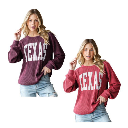 Texas Ribbed Pullover