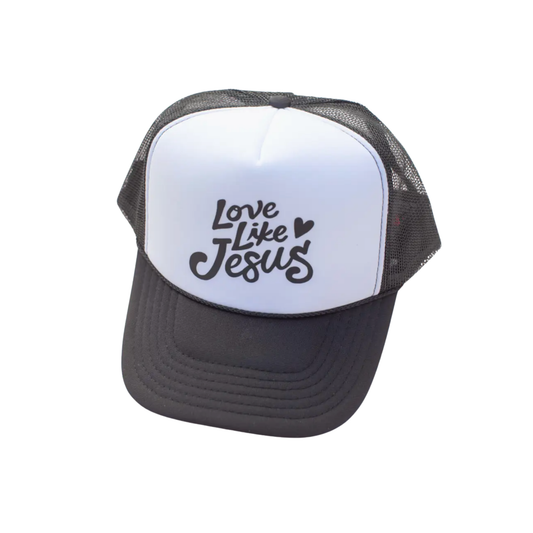 Love Like Jesus — Faith Trucker Hat Cap (FINAL SALE)