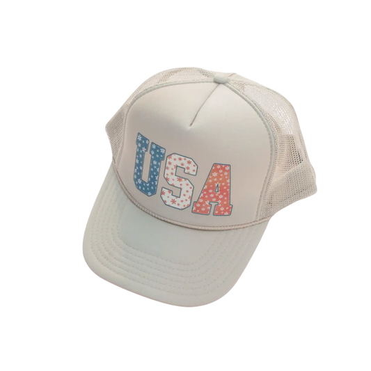 USA Patriotic  –  Mesh Trucker Hat (FINAL SALE)