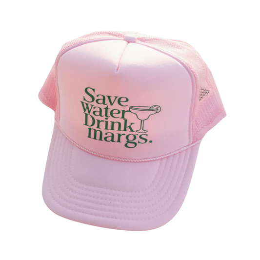 Save Water, Drink Margs – Summer Trucker Hat (FINAL SALE)