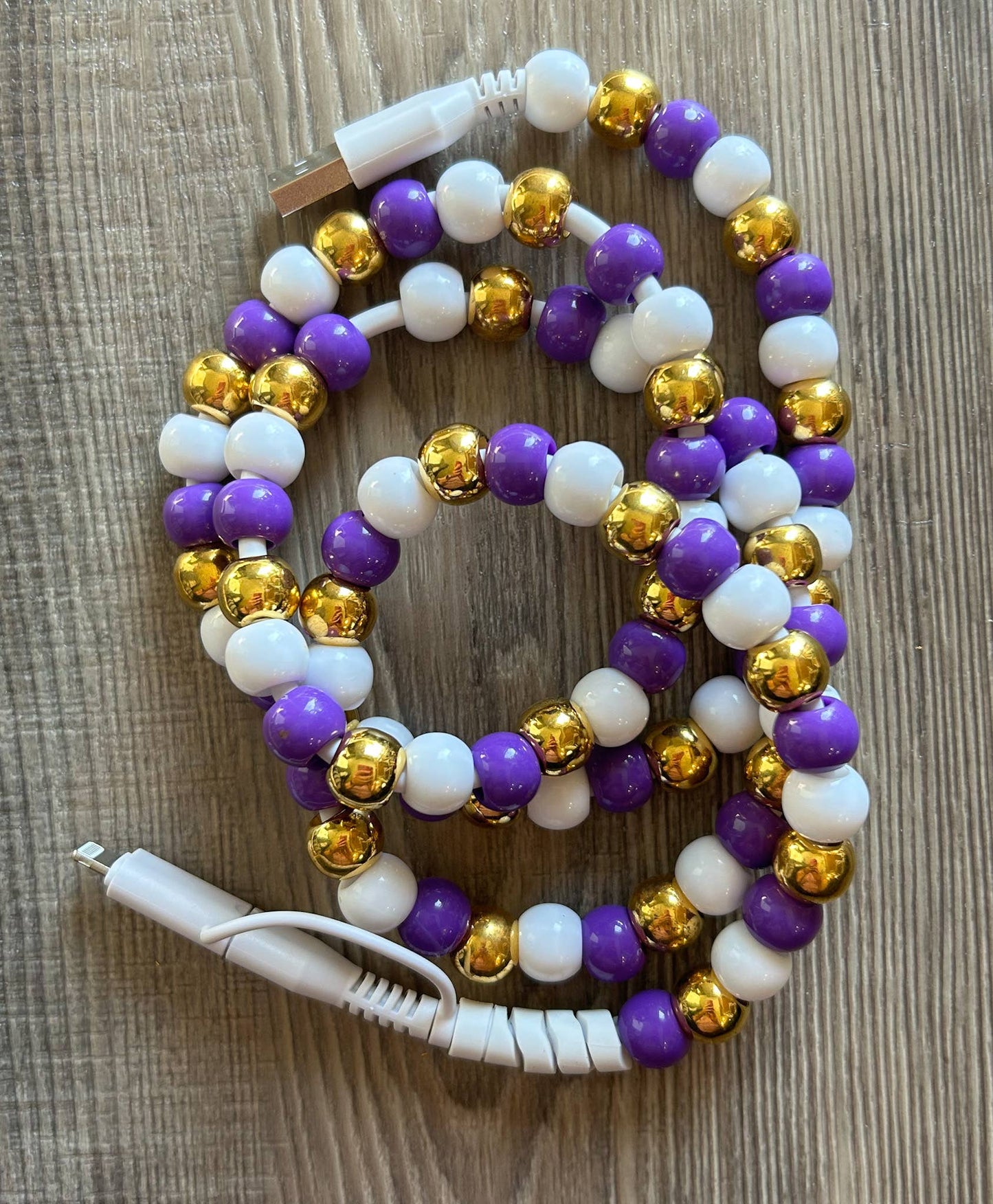 Game Day Phone Cord with Lightening and USB-C