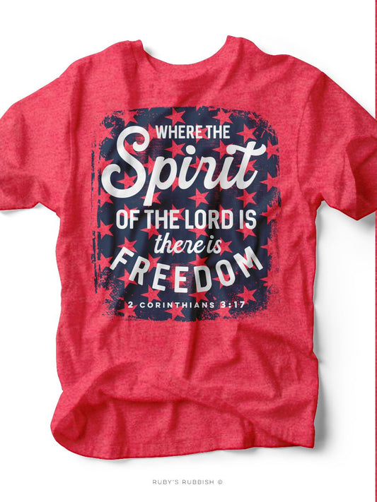 Where the Spirit of the Lord | Americana T-Shirt