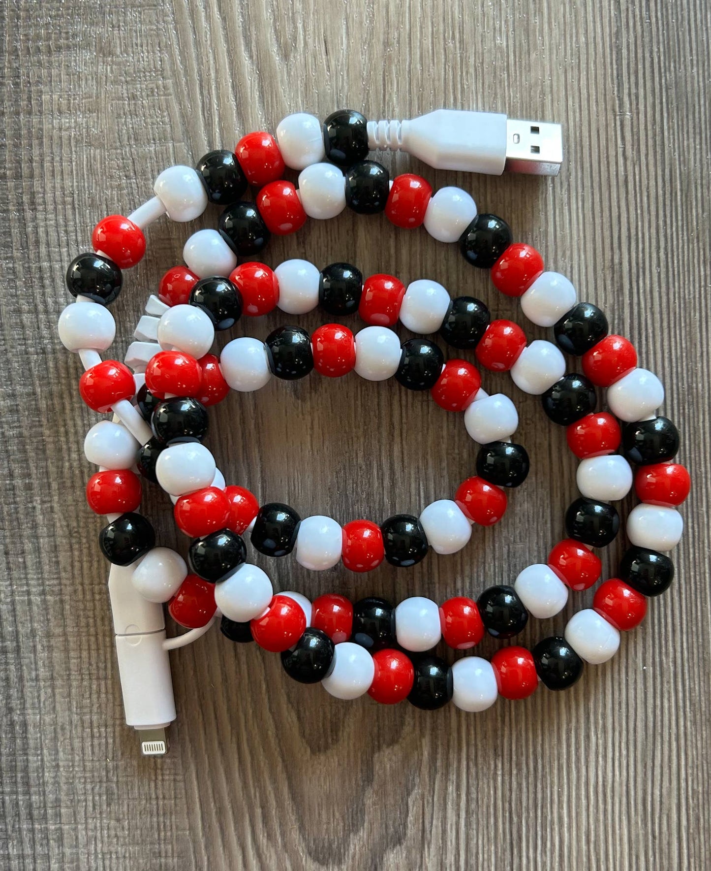 Game Day Phone Cord with Lightening and USB-C